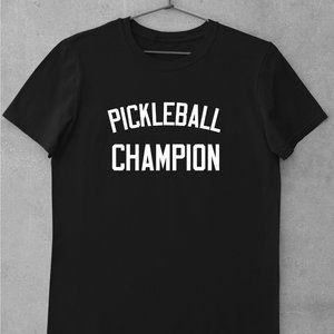 Pickleball Champion Shirt, Funny, 80s, 90s, Funny sports shirts, Meme, Viral